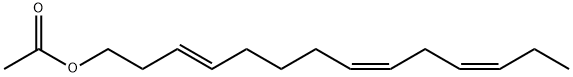 3,8,11-Tetradecatrien-1-ol, acetate, (3E,8Z,11Z)- (9CI)